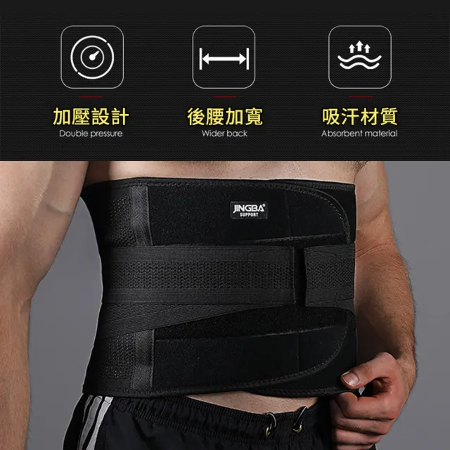【品物生活家】加壓透氣運動護腰(護腰 透氣 工作護腰帶 護腰護具 支撐固定 非醫療用束腹帶)