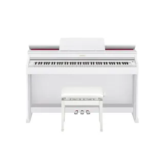 【CASIO 卡西歐】原廠直營數位鋼琴AP-550BNC2咖啡色/ATH-M30X含琴椅+耳機(木質琴鍵)