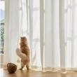 【PLUSIEURS】防貓抓金剛棉窗紗簾(單件 寬180x高180公分)