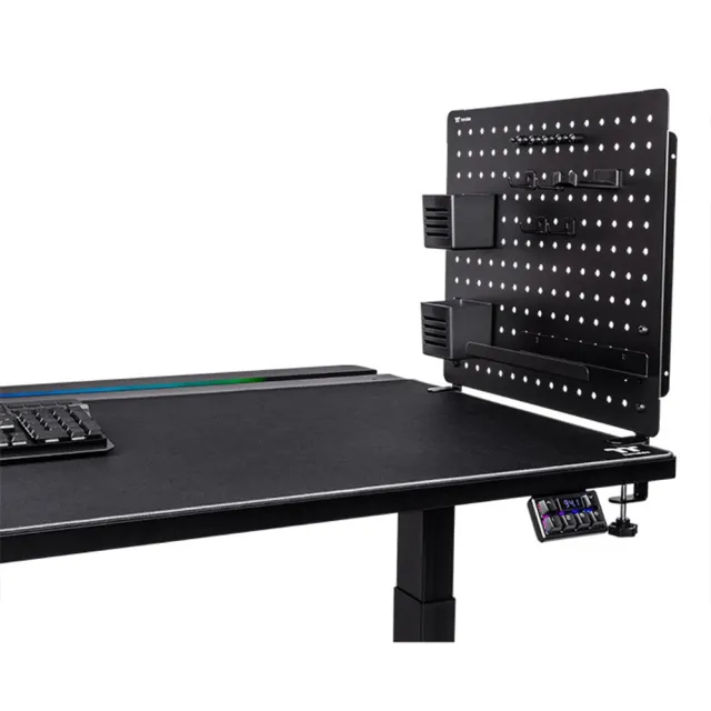 【Thermaltake 曜越】夾桌式拼接收納立架-大 DIY 52X57.5公分(GEA-GDP-DPLBLK-01)