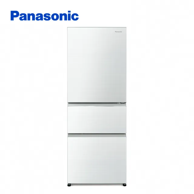 【Panasonic 國際牌】450公升新一級能源效率三門玻璃門變頻冰箱-翡翠白(NR-C454HG-W)