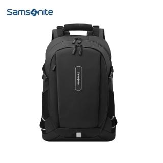 【Samsonite 新秀麗】URBAN-ICT BP4*003 15.6吋 防水筆電後背包- 黑色(筆電包)