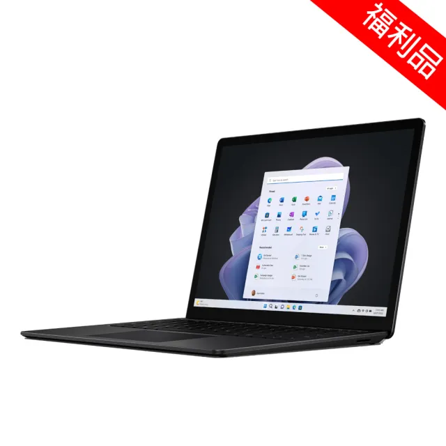 【Microsoft 微軟】A福利品 Surface Laptop 5 13吋i5輕薄觸控筆電-霧黑(i5-1235U/8G/512G/W11)