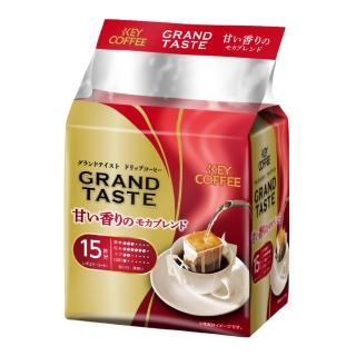 【KEY COFFEE】KEY COFFEE 香甜研磨濾掛咖啡隨身包6克X15包/*4袋