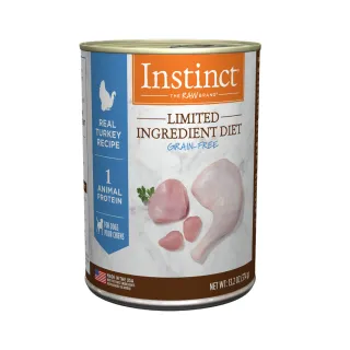 【Instinct 原點】火雞肉低敏成犬主食罐374g(主食罐 單一單白 低過敏)