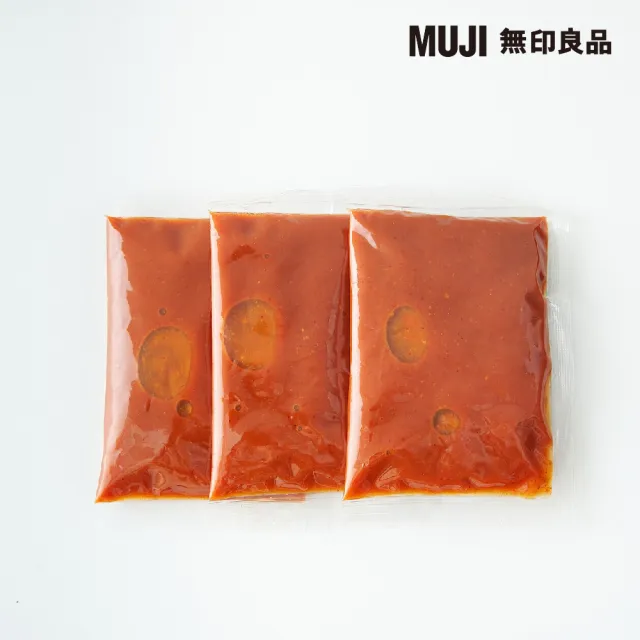 【MUJI 無印良品】韓式拌飯醬/60g×3入
