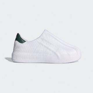 【adidas 愛迪達】Adifom Superstar 男 休閒鞋 經典 懶人鞋 流行 穿搭 防水 白 綠(IF6182)