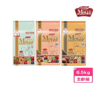 【Mobby 莫比】無穀愛貓配方6.5kg(貓飼料/鹿肉鮭魚/鵪鶉鴨肉/鱒魚馬鈴薯)