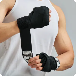 【WILDBULL】拳擊手綁帶(WILDBULL 450CM 手綁帶 拳擊手 包裹 內襯 護墊 拳擊 腕帶 纏繞帶)