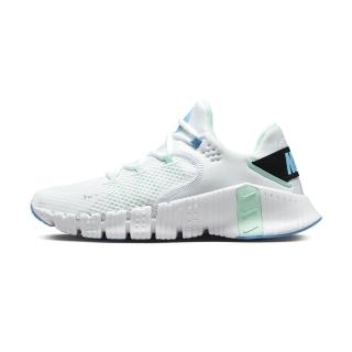 【NIKE 耐吉】Wmns Free Metcon 4 女鞋 白綠色 襪套 健身 運動 訓練鞋 CZ0596-100