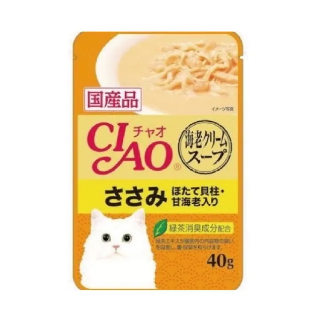 【CIAO】巧餐包40g*16入(日本製原裝進口/CIAO餐包/貓餐包/副食餐包/貓餐盒/副食罐)