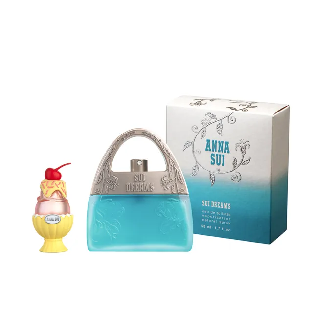 【ANNA SUI 安娜蘇】甜蜜夢境淡香水50ml(贈隨機小香乙瓶.專櫃公司貨)