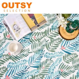 【OUTSY】臺灣製獨家花色點點綁帶輕量野餐墊(多色可選)