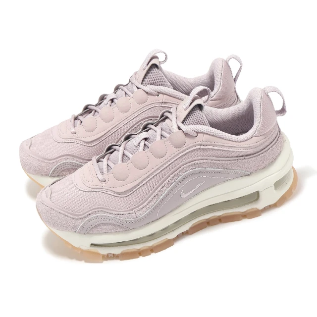 NIKE 耐吉 休閒鞋 Wmns Air Max 97 Futura 女鞋 粉白 氣墊 拼接 麂皮(FB4496-003)