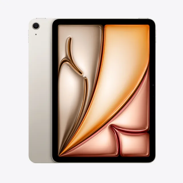 【Apple】2024 iPad Air 13吋/WiFi/256G(三折筆槽殼+鋼化保貼組)