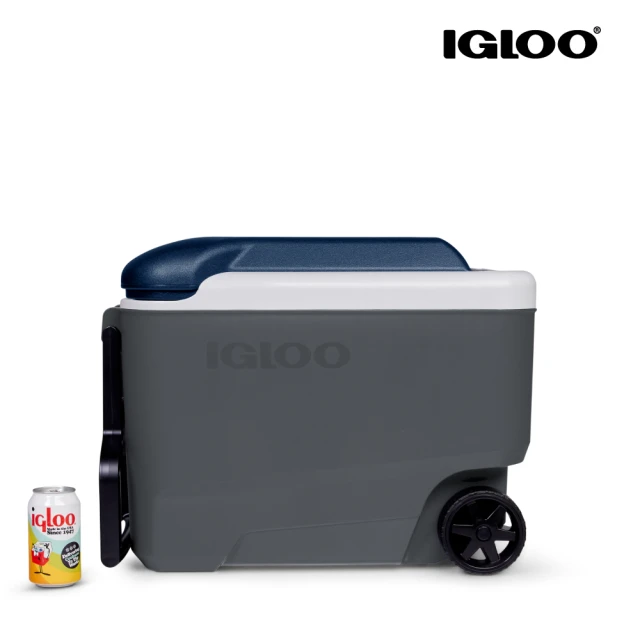 IGLOO MAXCOLD 系列五日鮮 40QT 拉桿冰桶 34226(保鮮 保冷 露營 戶外 保冰 冰桶)