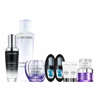 【蘭蔻】官方直營 大金三角限定組(LANCOME/超級極光水/小黑瓶/胜霜/多入組)