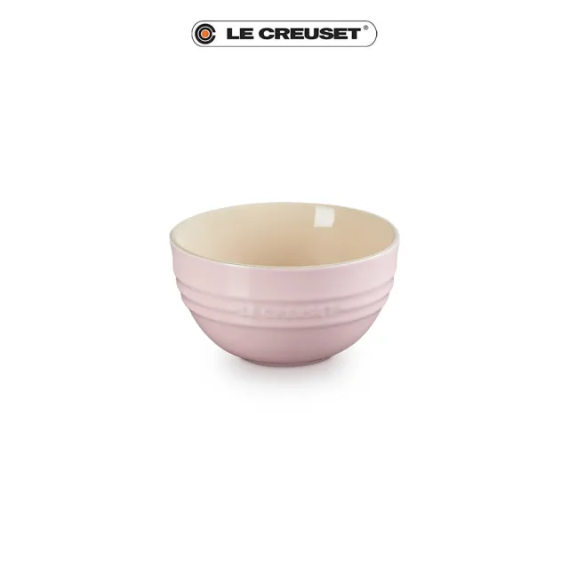 【Le Creuset】典藏琺瑯鑄鐵鍋慢燉鍋22cm+韓式飯碗2入