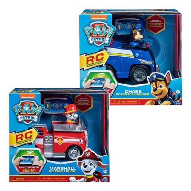 【ToysRUs 玩具反斗城】Paw Patrol汪汪隊立大功-無線遙控車組 - 隨機發貨(兒童 玩具 玩具車 遙控車)