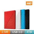 【WD 威騰】New My Passport 4TB 2.5吋行動硬碟(WESN)