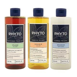 【PHYTO 髮朵】能量洗髮精500ml 容量升級(平行輸入 多款可選)