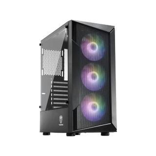 【H.S 翰欣】GX330S(黑色/ARGB風扇x3)