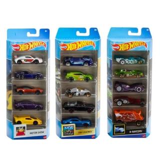 【ToysRUs 玩具反斗城】Hot Wheels 風火輪五合一包裝組- 隨機發貨(玩具 玩具車 模型車 模型)