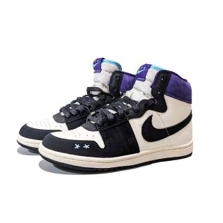 【NIKE 耐吉】Opium Paris x W Jordan Air Ship PE SP 夏洛特黃蜂 黑紫 FQ8281-100(女鞋 休閒鞋)