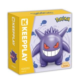 【ToysRUs 玩具反斗城】Keeppley Pokemon 寶可夢 圓頭系列積木 耿鬼