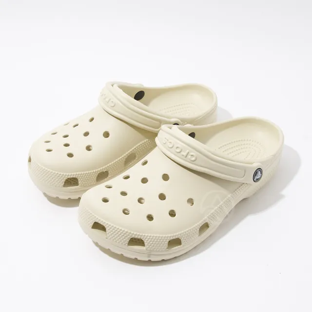 【Crocs】Classic 男鞋 女鞋 骨白色 克駱格 經典 洞洞鞋 涼拖鞋 100012Y2