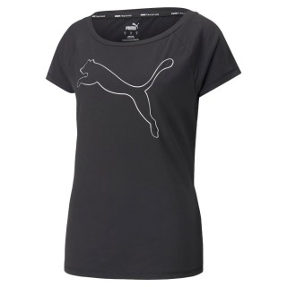【PUMA】訓練系列 女 黑色 短T 短袖 休閒(52242001 ∞)