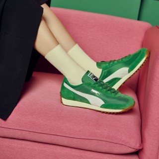 【PUMA】Easy Rider Vintage 女 綠色 復古 麂皮 穿搭 休閒鞋(39902803 ∞)