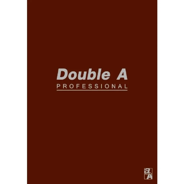 Double A B5膠裝筆記本-辦公系列-咖啡/40頁x10本/橫線內頁(DANB12156)