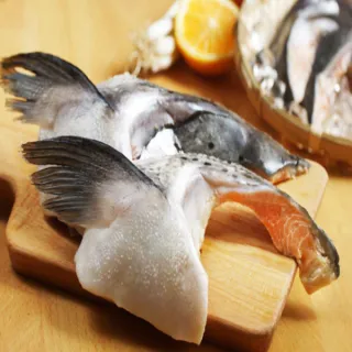 【海之醇-加購品】大份量智利鮭魚下巴-3包組(500g±10%/包)