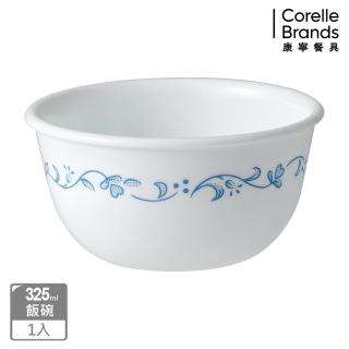 【CorelleBrands 康寧餐具】鄉野藍325ml中式碗