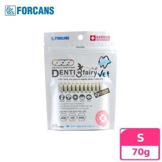 【FORCANS】Denti健齒全方位機能潔牙棒 70g 袋裝(零食 耐咬 潔牙 口腔保健)