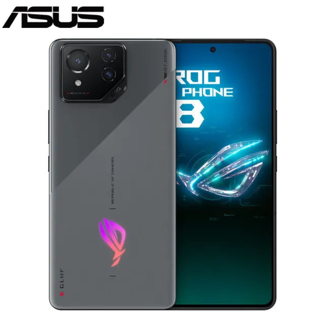 【ASUS 華碩】電競版惡魔殼組ROG Phone 8 5G 6.78吋(16G/512G/高通驍龍8 Gen3/5000萬鏡頭畫素/AI手機)