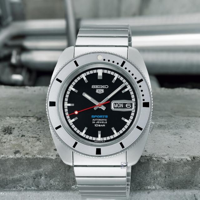 【SEIKO 精工】5 Sports 復刻限量機械錶-38.5mm(SRPL05K1/4R36-16L0D)