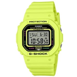 【CASIO 卡西歐】卡西歐G-SHOCK WOMAN電子錶-青蘋果綠(GMD-S5600EP-9 臺灣公司貨)