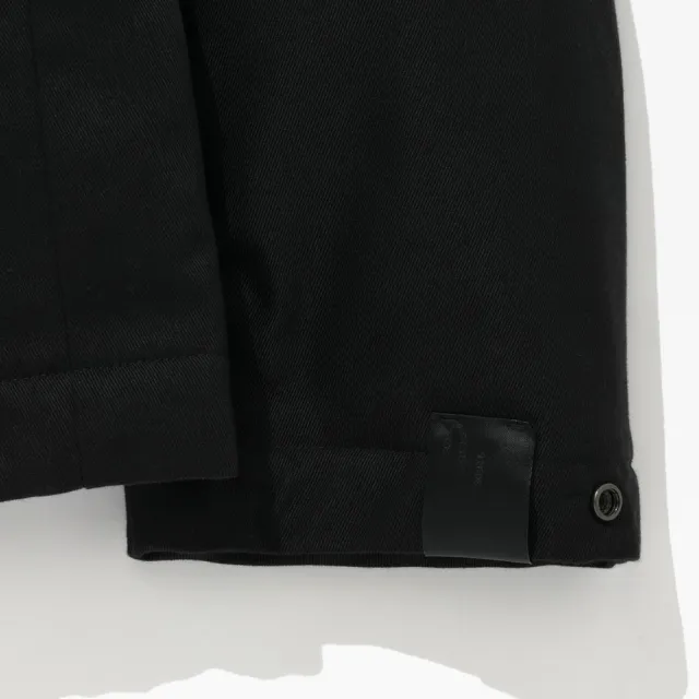 【Dickies】N Hoolywood 聯名－男款黑色抗皺耐磨可調節袖口休閒夾克｜DK012558BLK