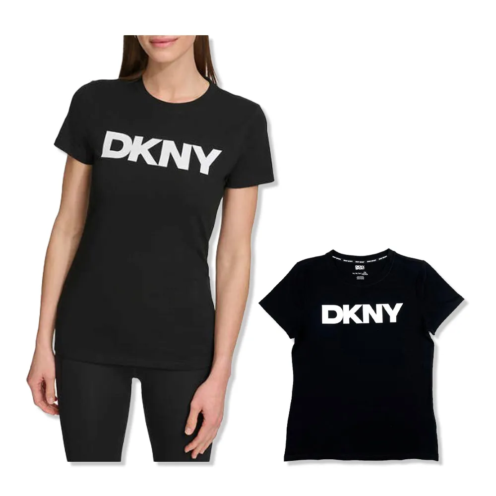 【DKNY】DKNY 女短T 上衣 現貨 Donna Karan 短袖 T恤(短袖 T恤)