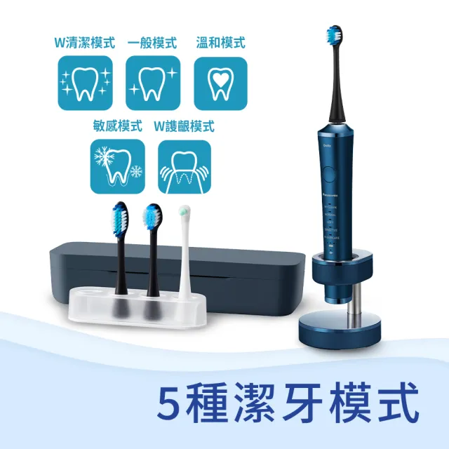 【Panasonic 國際牌】日本製W音波電動牙刷(EW-DP54-S)