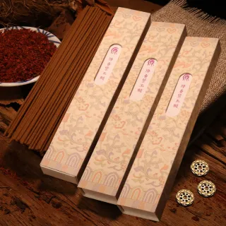 【原木香】官方直營 臥香 線香 降香紫玉髓臥香 50克 3入(降真香 除障 除穢 淨化 招財 檀香 沉香 天然香 沉 