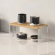 【zozo】實木桌上置物架-單層+三層(輕鬆組裝/承重力強/桌上置物架/桌面收納)