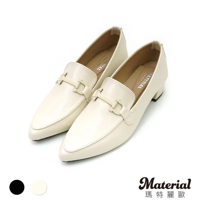 【MATERIAL 瑪特麗歐】女鞋 跟鞋 MIT簡約銜釦跟鞋 T72122(跟鞋)