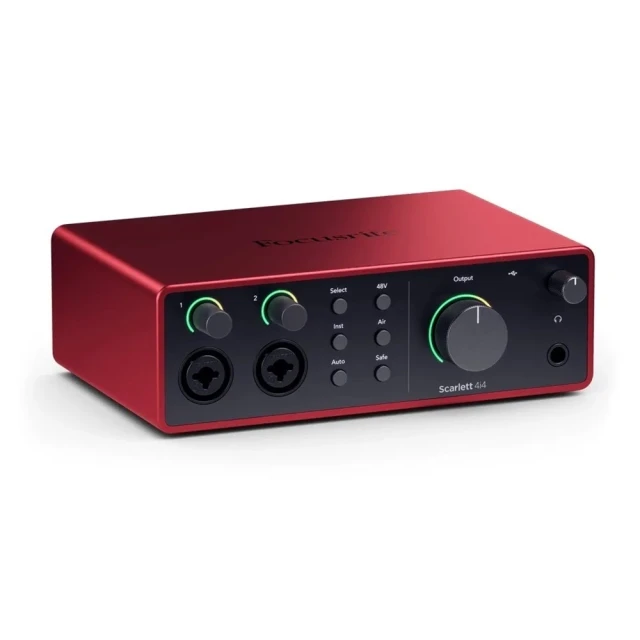 Focusrite Scarlett 4i4 4t(Gen USB 第四代 錄音介面)