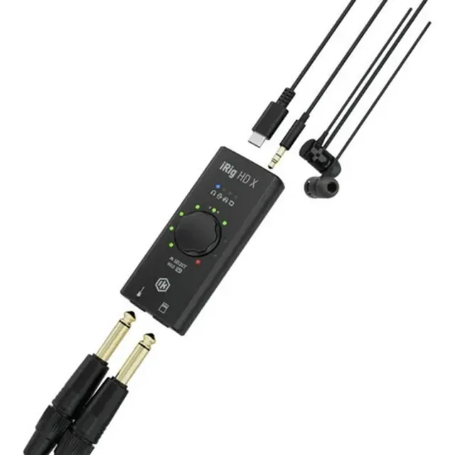 【IK Multimedia】iRig HD X(吉他錄音介面 適用iPhone iPad Mac PC)