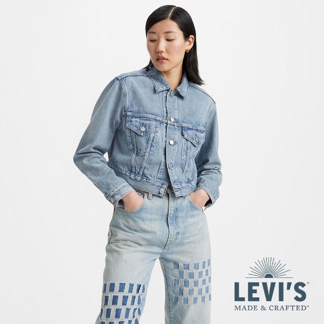 【LEVIS 官方旗艦】MADE IN JAPAN MIJ日本製 女款 TYPE III 短版三代丹寧牛仔外套 人氣新品 A9139-0000