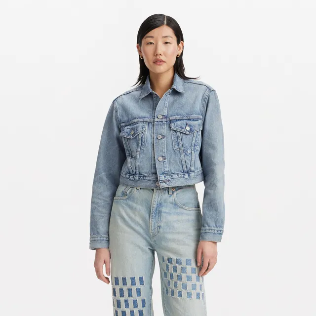 【LEVIS】MADE IN JAPAN MIJ日本製 女款 TYPE III 短版三代丹寧牛仔外套 熱賣單品 A9139-0000