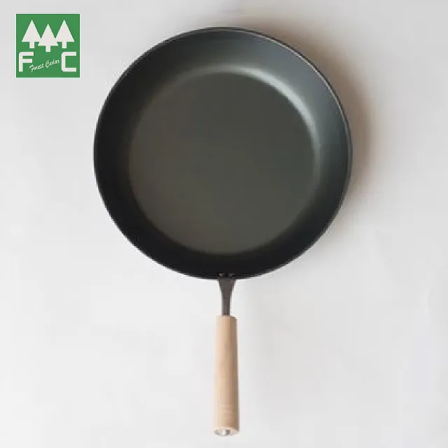 【杉山金屬】日本製 匠味鐵製平底深煎鍋 26cm IH爐可用鍋(不挑爐具)